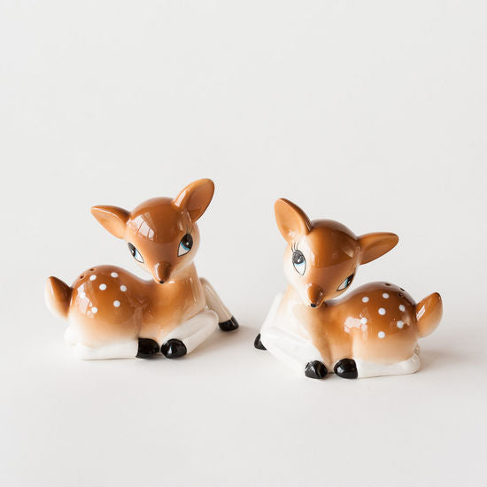 Reindeer Salt & Pepper Shakers Set/2