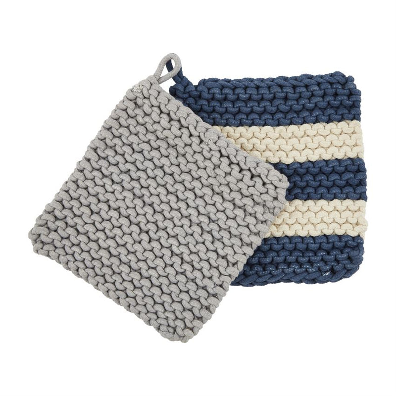 Square Cotton Crochet Pot Holders