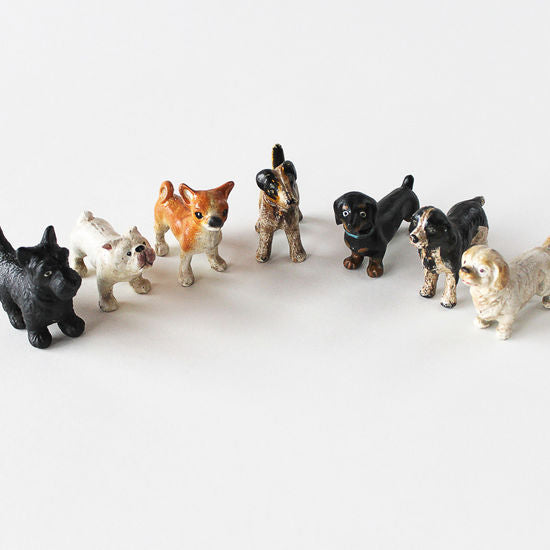 Tiny dog clearance figurines