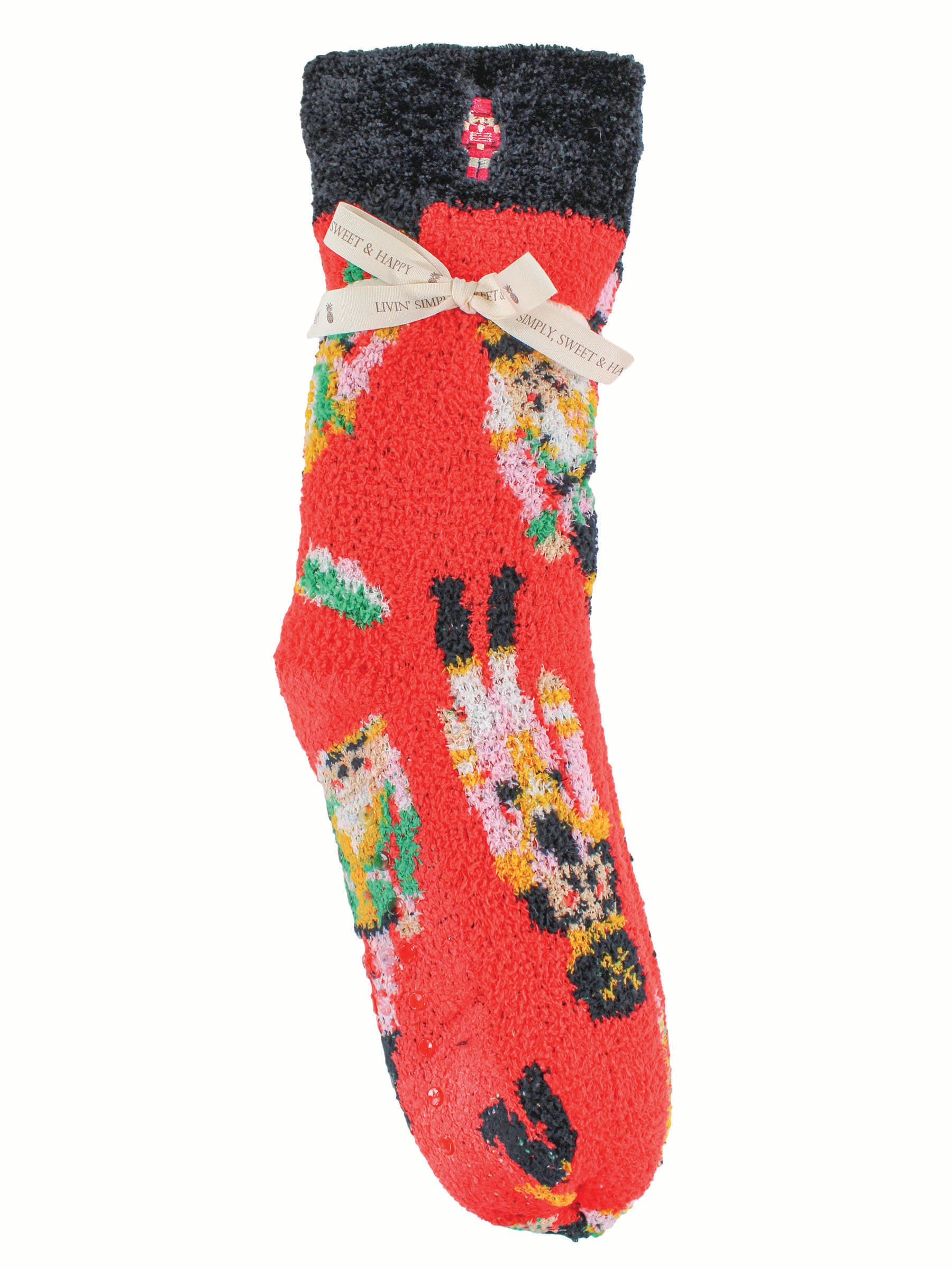 SIMPLY SOUTHERN CHRISTMAS SUPER SOFT CAMPER SOCKS