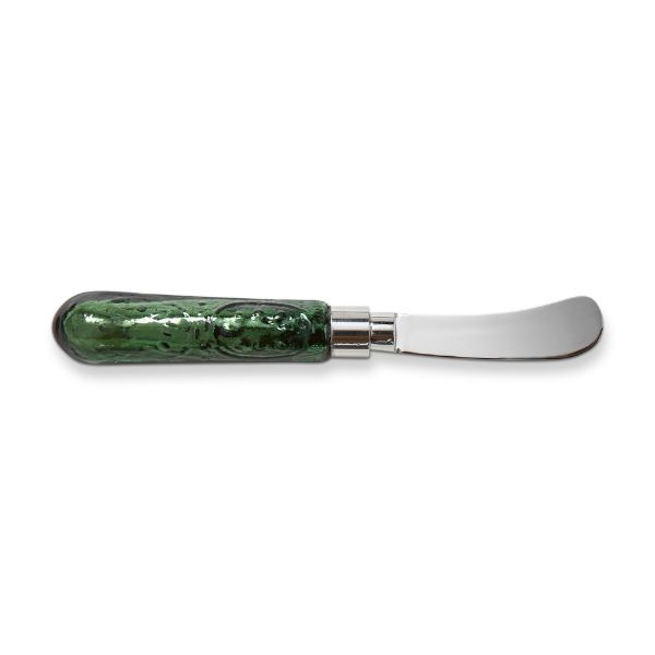 glass handle spreader - green - A. Dodson's