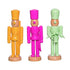 Mini Wood Color Block Nutcracker - A. Dodson's