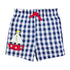 Sailboat Gingham Swim Trunks BY MUD PIE - A. Dodson's