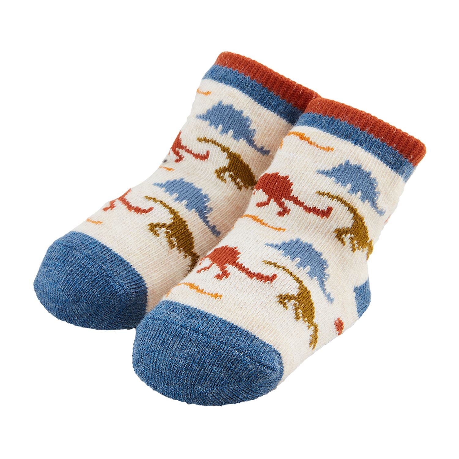 Dino Pattern Socks BY MUD PIE - A. Dodson's