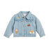 Denim Ruffle Patch Jacket BY MUD PIE - A. Dodson's