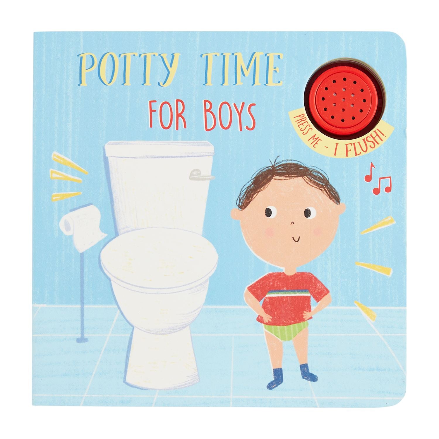 Boy Potty Time Board Book BY MUD PIE - A. Dodson's