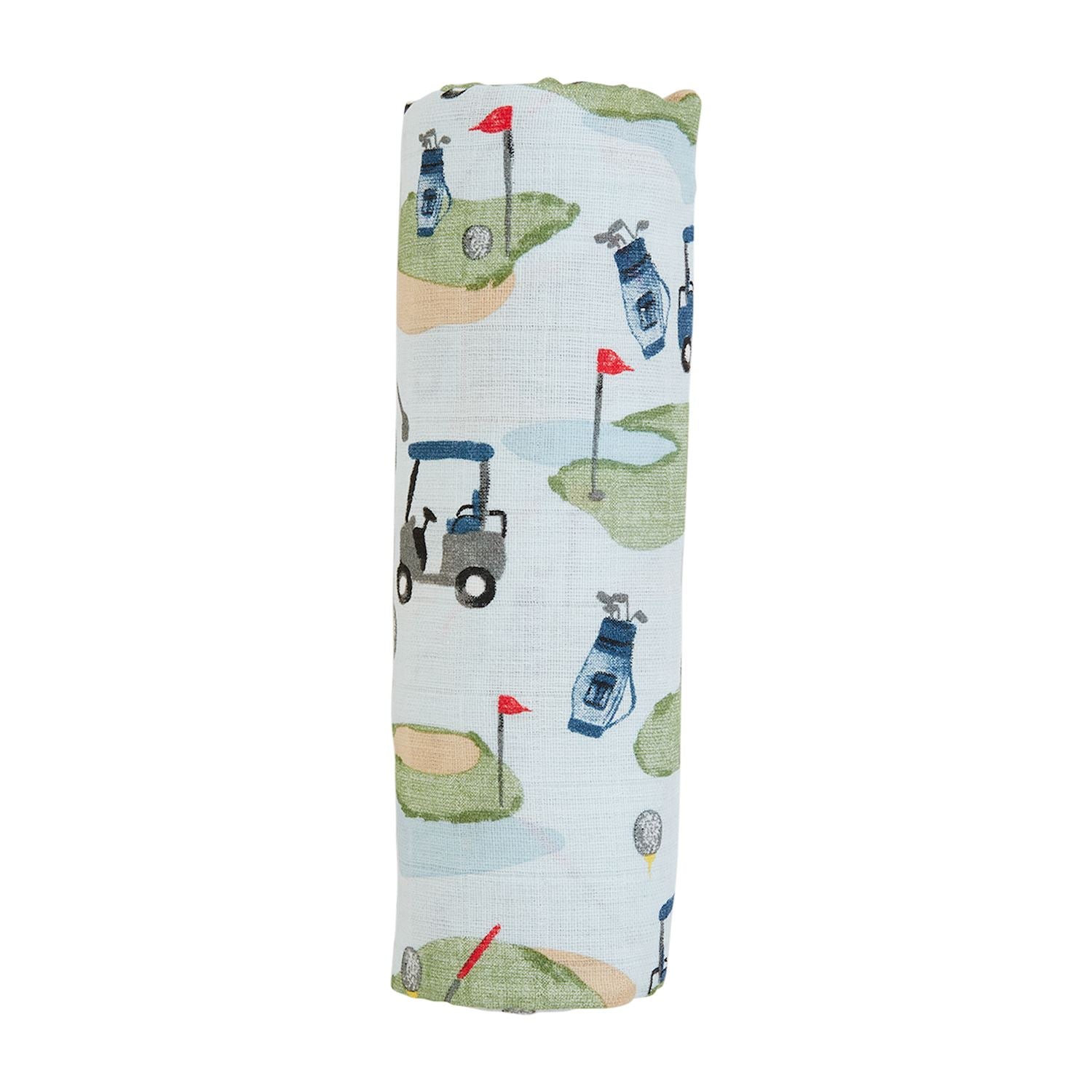 Golf Swaddle Blanket - 2 Asst BY MUD PIE - A. Dodson's