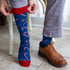 Men's Candy Cane Lane Socks - A. Dodson's