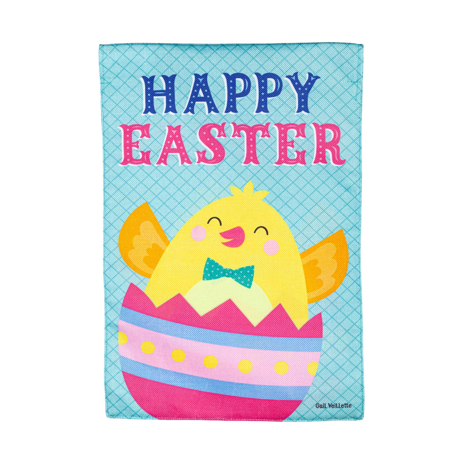 Happy Easter Burlap Garden Flag - A. Dodson's