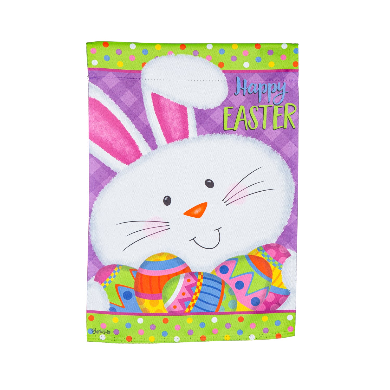 Easter Bunny Suede Garden Flag - A. Dodson's