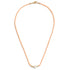 PEARL AND SEED BEAD NECKLACE - PEACH - A. Dodson's