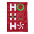 Ho Ho Ho Applique Garden Flag