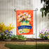 Jar of Lemons and Florals Applique Garden Flag - A. Dodson's