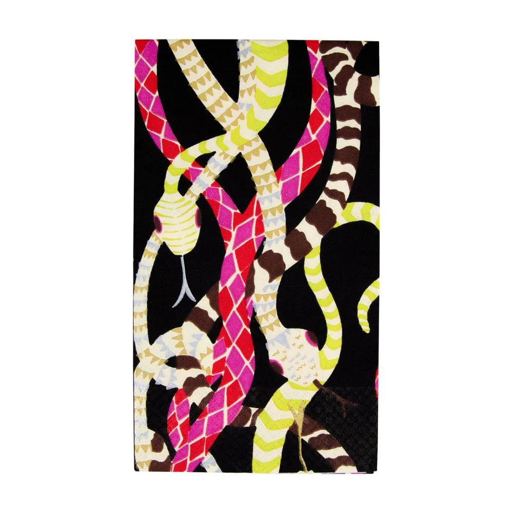 SERPENTINE BLACK - GUEST TOWEL