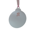 BABY'S FIRST CHRISTMAS PINK METAL ORNAMENT