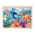 Melissa & Doug Under the Sea Ocean Animals Wooden Jigsaw Puzzle With Storage Tray (24 pcs)