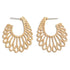 GOLD FILIGREE DROP EARRINGS - A. Dodson's