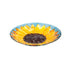 Sunfower 18" Bird Bath with Crushed Glass Look