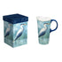 Blue Heron Ceramic Perfect Cup, 17oz, Gift Box