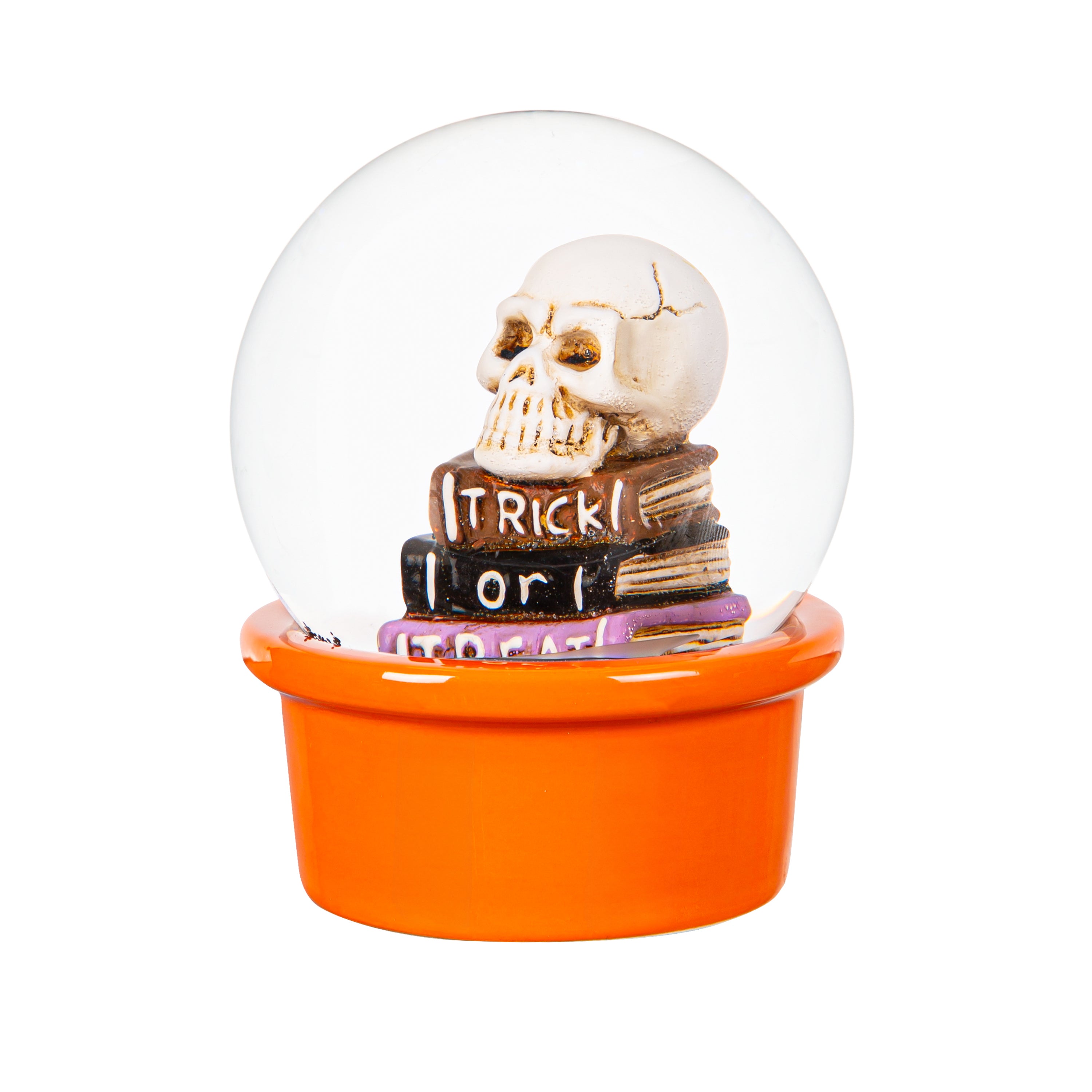 Trick or Treat Ceramic Cup with Water Globe Topper - A. Dodson's