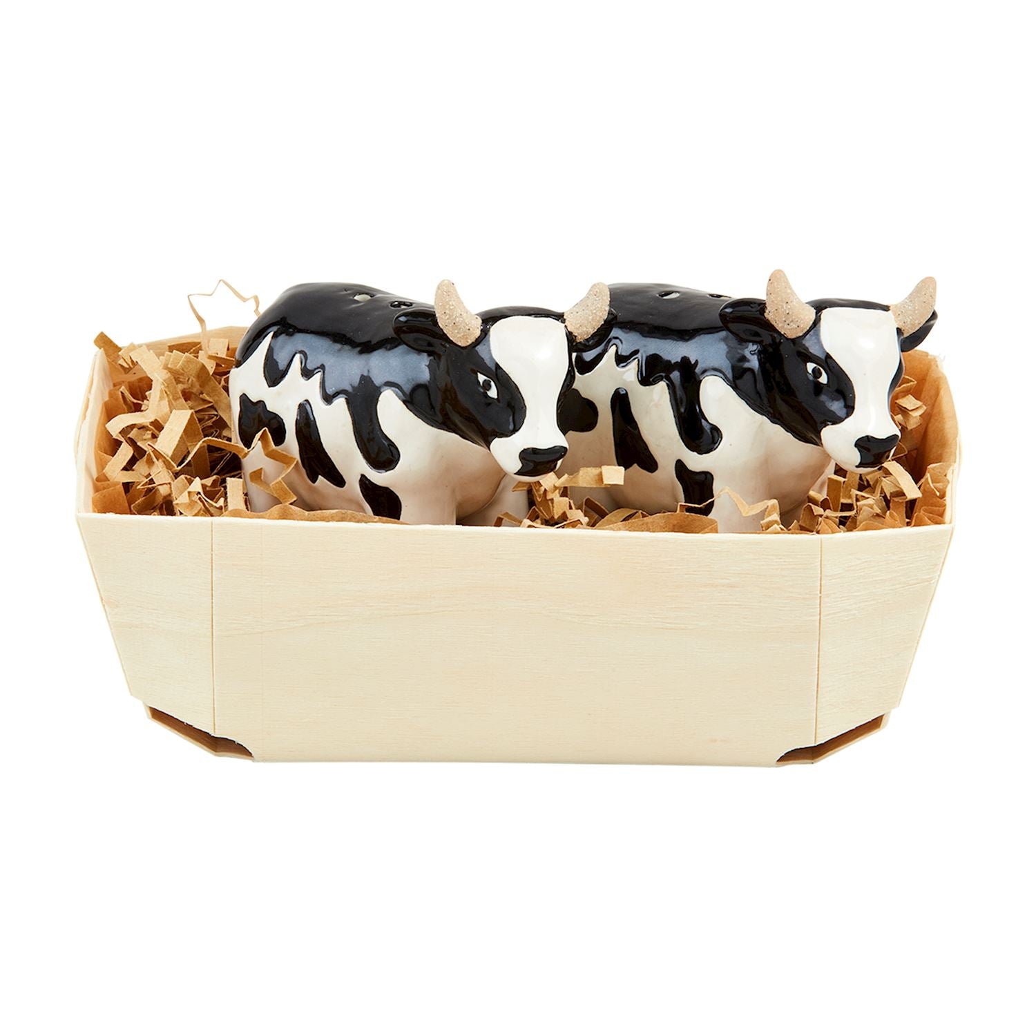 Salt & Pepper Basket - 2 Styles BY MUD PIE - A. Dodson's