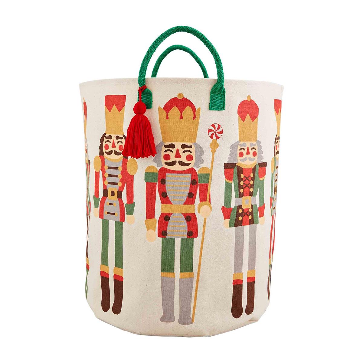 Nutcracker Gift Tote BY MUD PIE