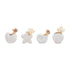 Shell Toothpick Caddy Sets - 4 Styles BY MUD PIE - A. Dodson's