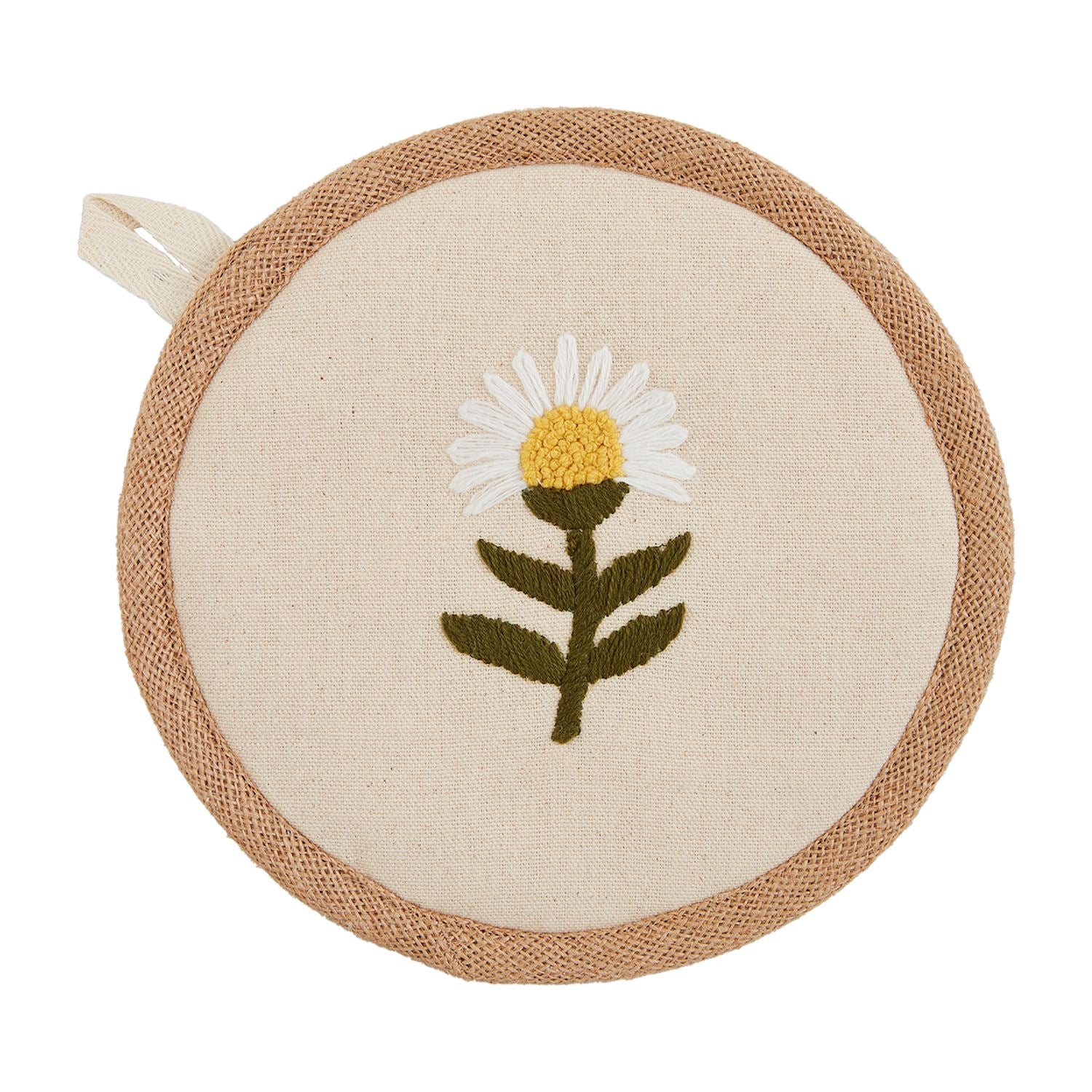 Embroidery Pot Holder - 3 Styles BY MUD PIE - A. Dodson's