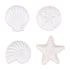 Shell Tidbit Plates - 4 Styles BY MUD PIE - A. Dodson's