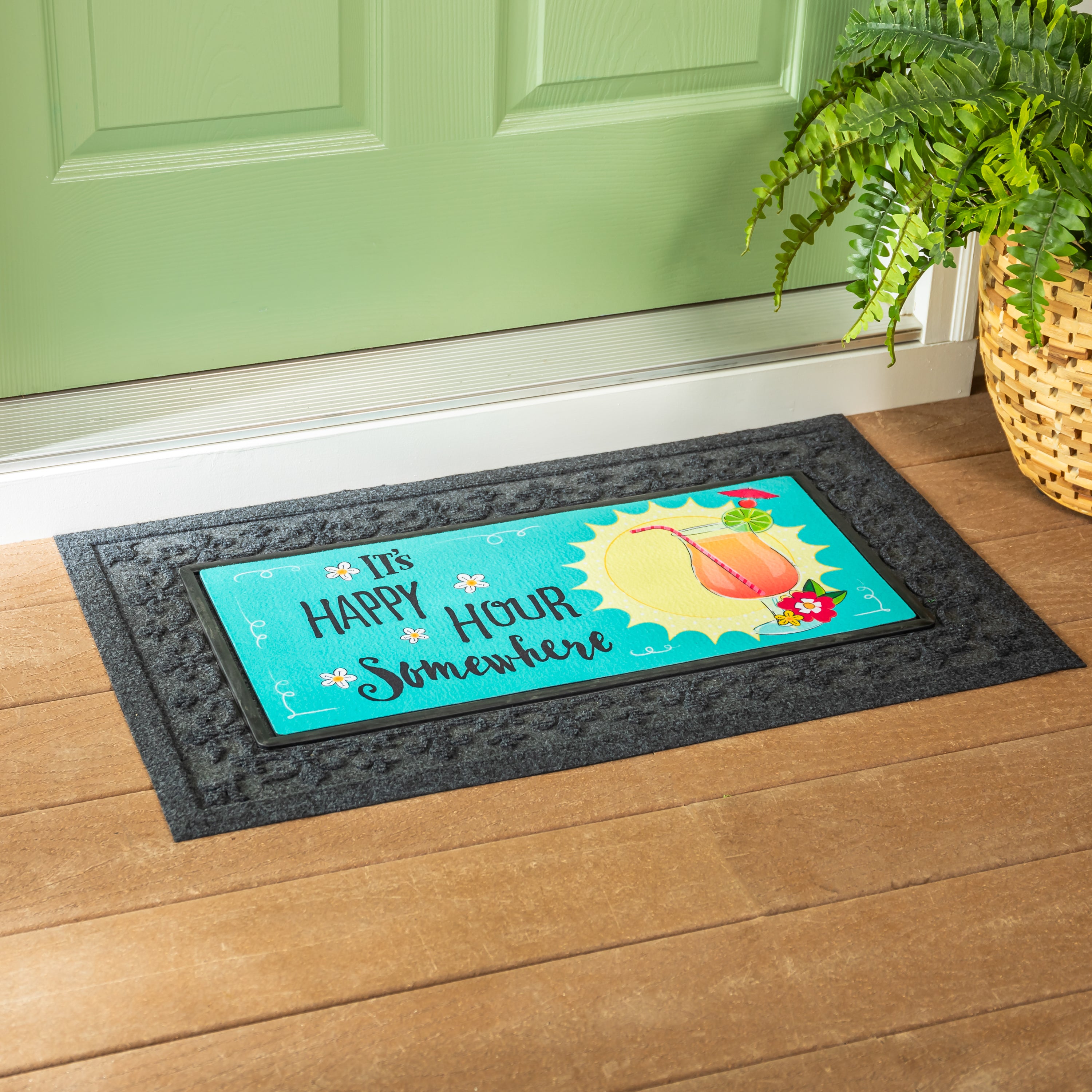 It's Happy Hour Somewhere Sassafras Switch Mat - A. Dodson's