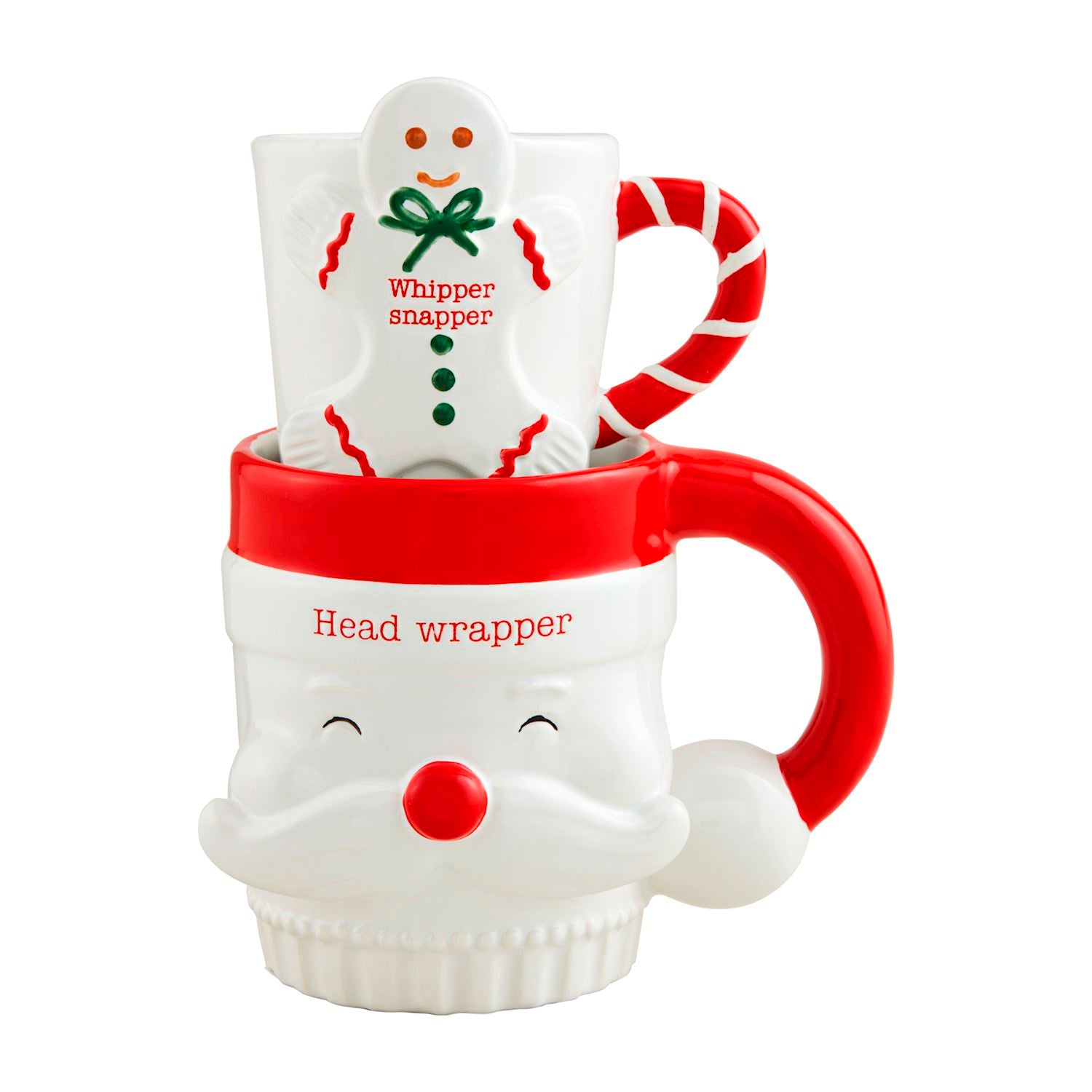 Christmas Big & Little Mug Set By Mud Pie - A. Dodson's