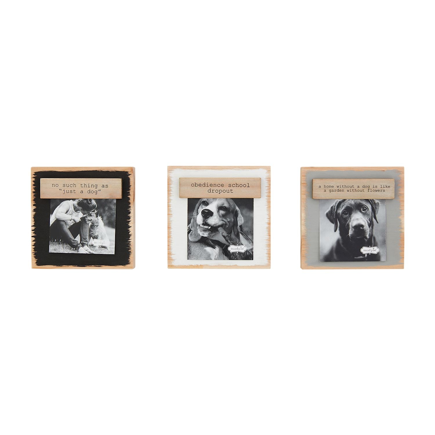 Pet Magnet Block Frames BY MUD PIE