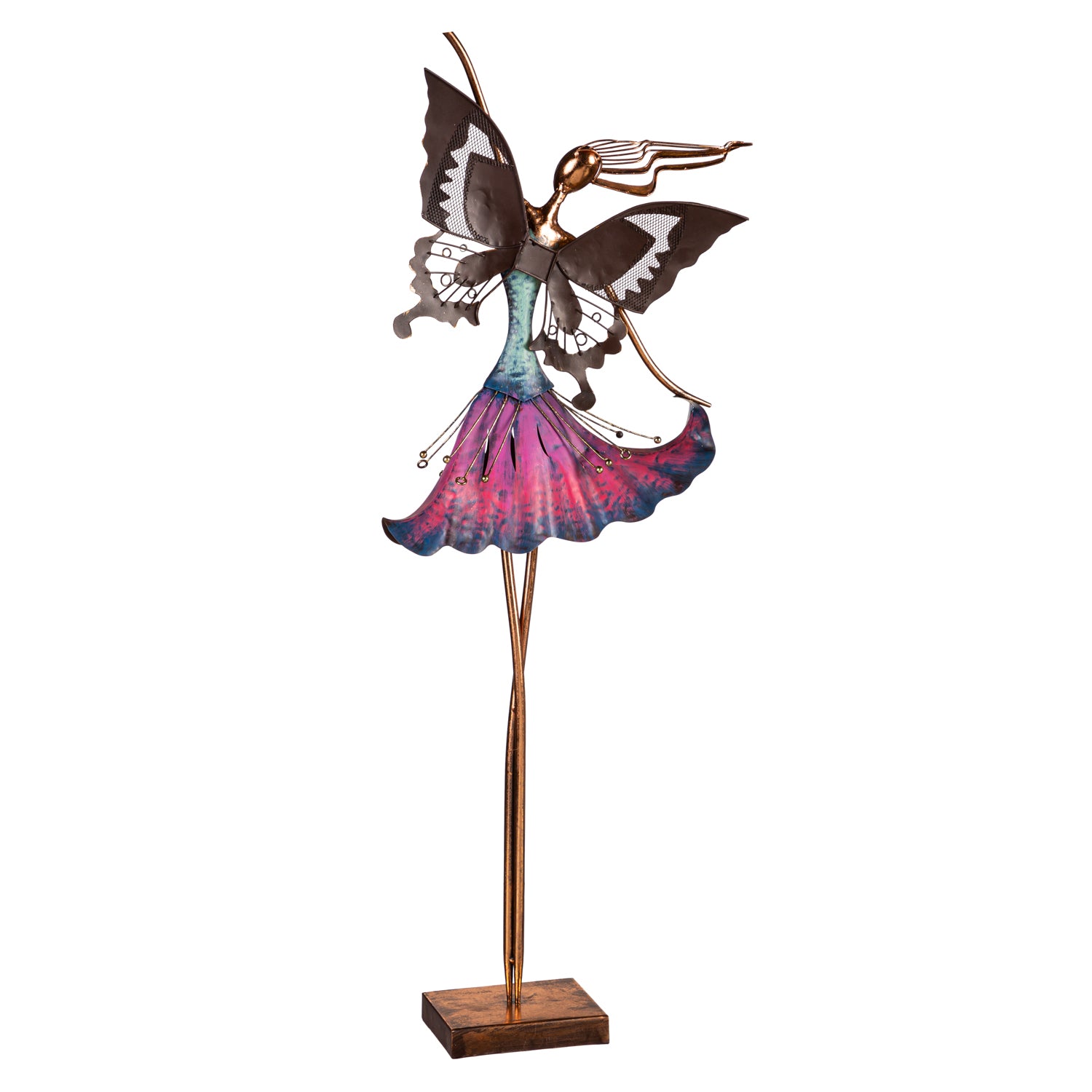 Metal Bronze Fairy Statuary - A. Dodson's