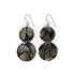 Fanfare Black Cascade Earrings