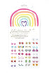 Rainbow Love Sticker Earrings - A. Dodson's