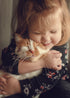 YOUNG GIRL HUGGING CAT CARD - A. Dodson's