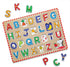 Melissa & Doug Alphabet Wooden Peg Puzzle (26 pcs)