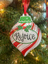 REJOICE TEARDROP ORNAMENT