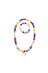 Gumball Rainbow Necklace & Bracelet Set - A. Dodson's