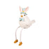 Easter Bunny Bird with Dangling Legs Resin Table Decor, Asst, 4.5"