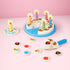 Melissa & Doug Birthday Party Cake - Wooden Play Food With Mix-n-Match Toppings and 7 Candles