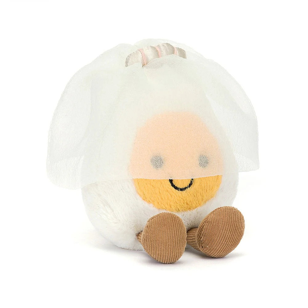 Amuseables Boiled Egg Bride By Jellycat - A. Dodson's