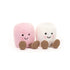 Amuseable Pink And White Marshmallows By Jellycat - A. Dodson's