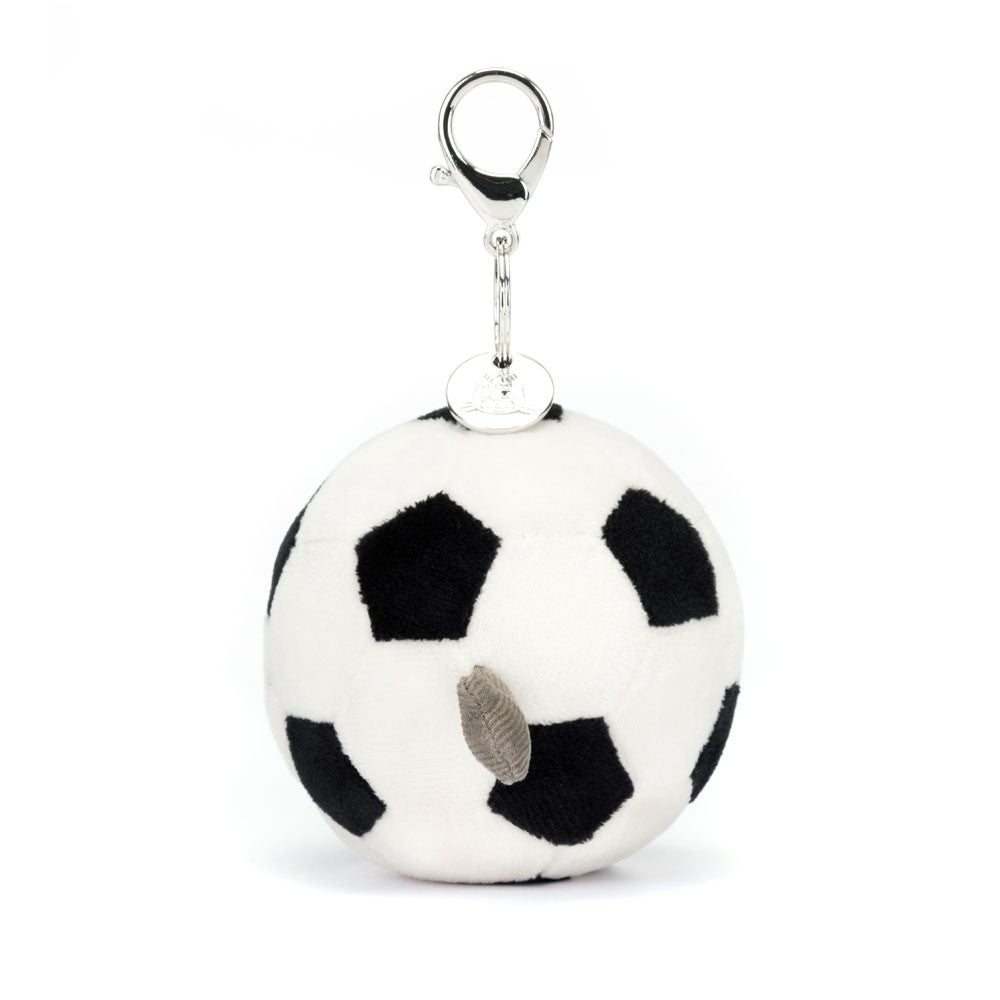 Amuseables Sports Soccer Bag Charm By Jellycat