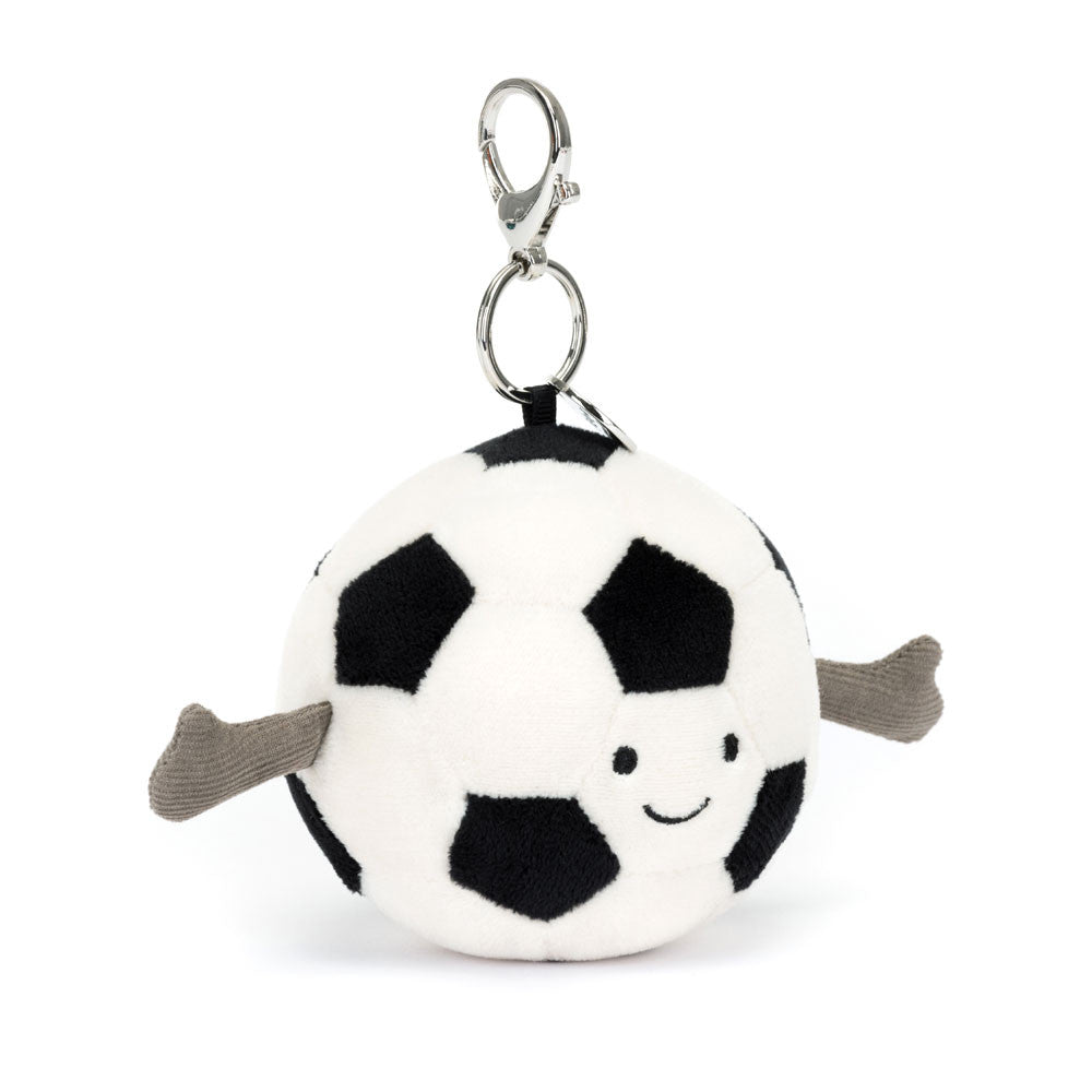 Amuseables Sports Soccer Bag Charm By Jellycat