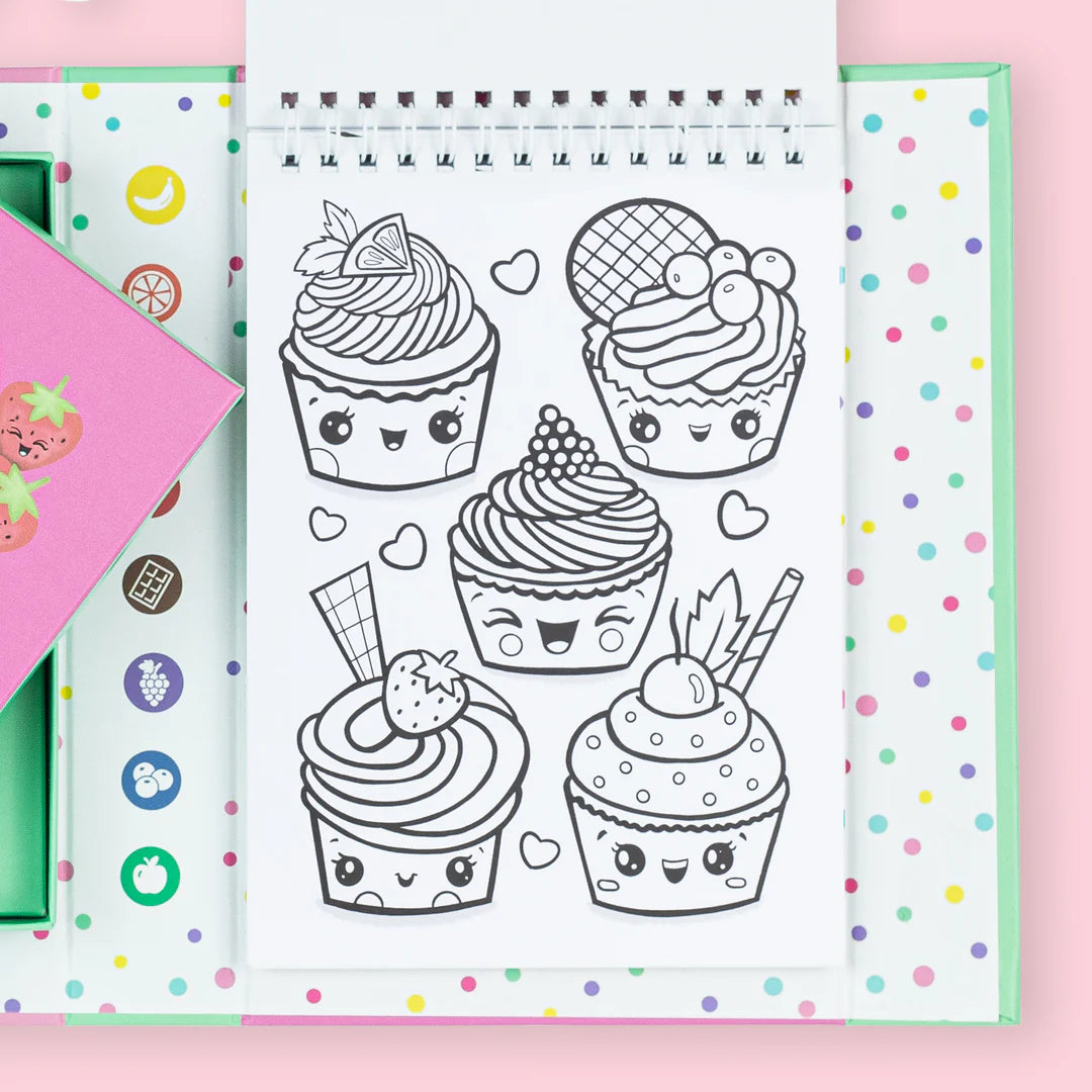 Scented Colouring - Fruitie  Cutie