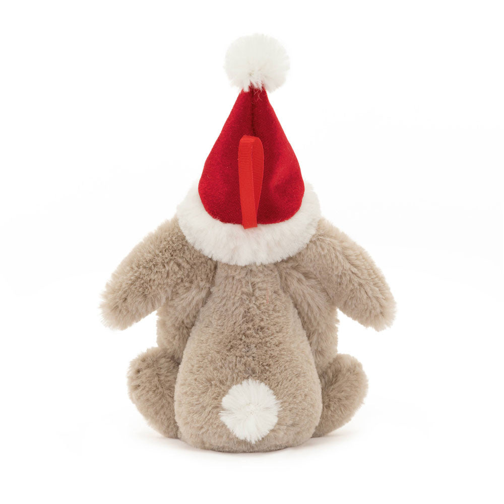 Bashful Christmas Bunny Decoration By Jellycat