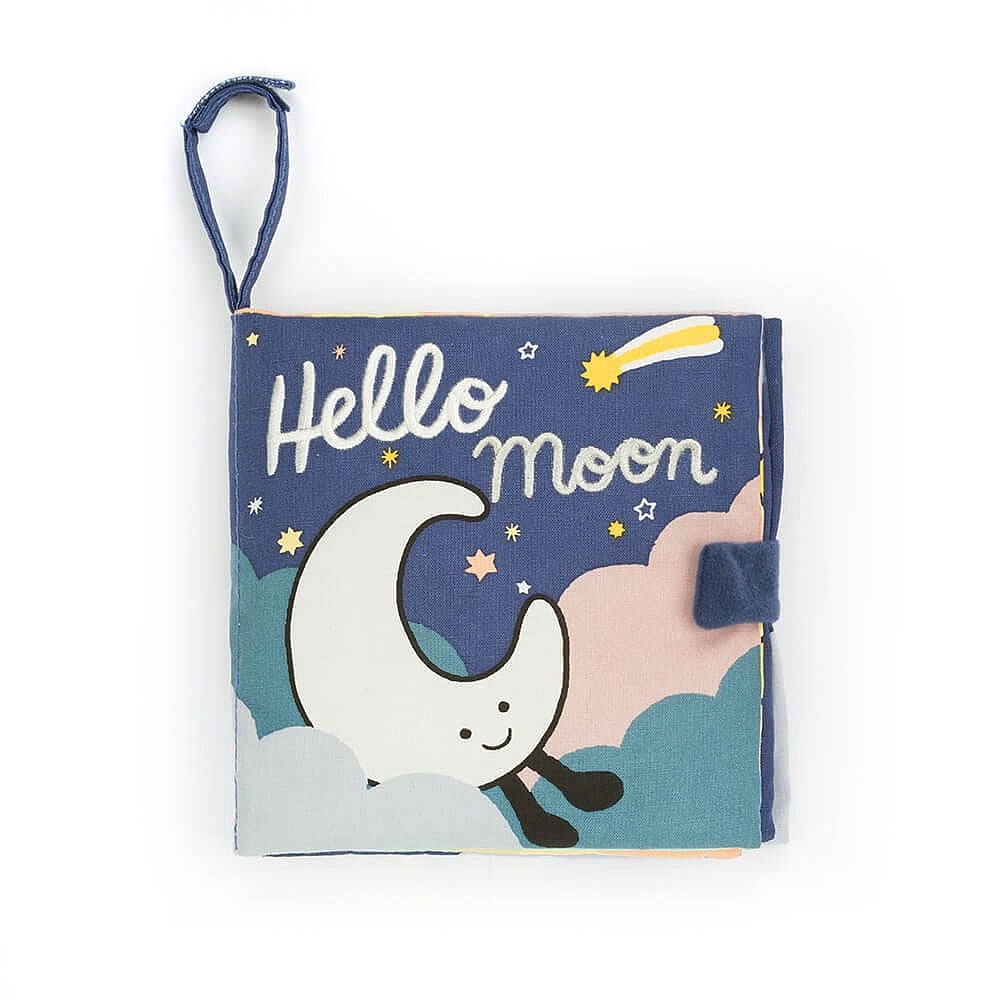 Hello Moon Fabric Book By Jellycat - A. Dodson's