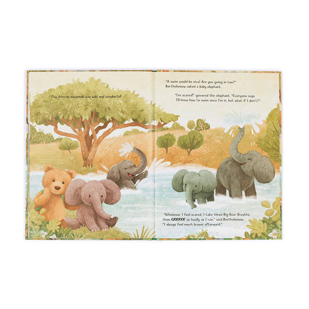 It's a Big World Bartholomew Book By Jellycat