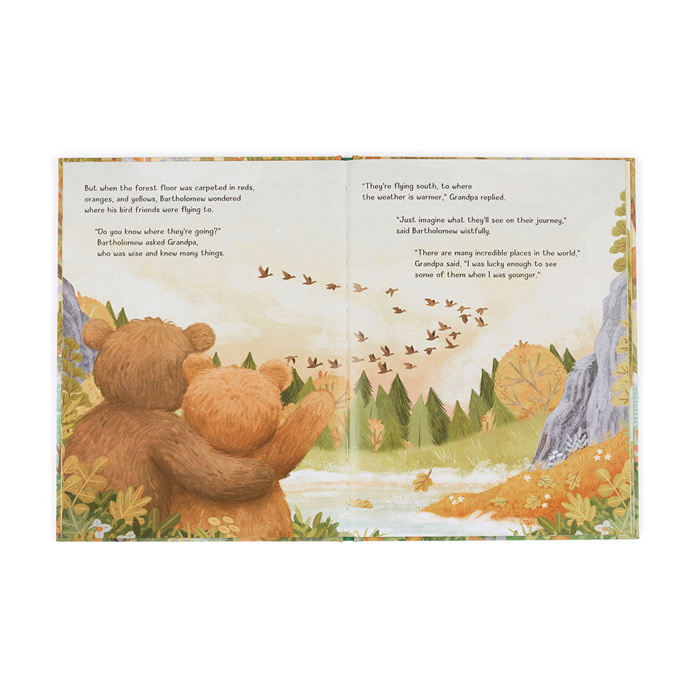 It's a Big World Bartholomew Book By Jellycat